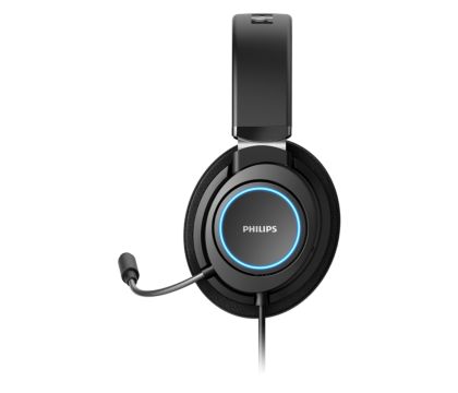 6000 series Over ear gaming headphones TAG6105BK 00 Philips