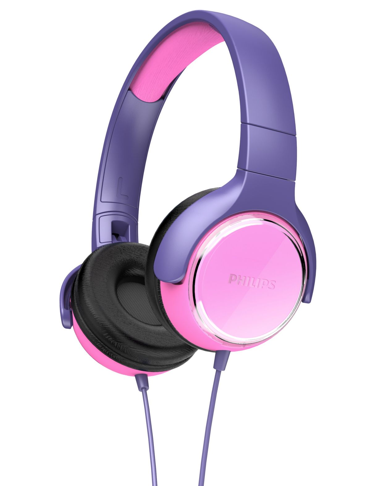 Philips 2025 purple headphones