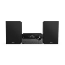 TAM4505/12 Philips Micro Music System for USB DAB+, FM TAM4505 60W, charging Support Philips - Bluetooth® MP3-CD, Audio-in port CD, USB
