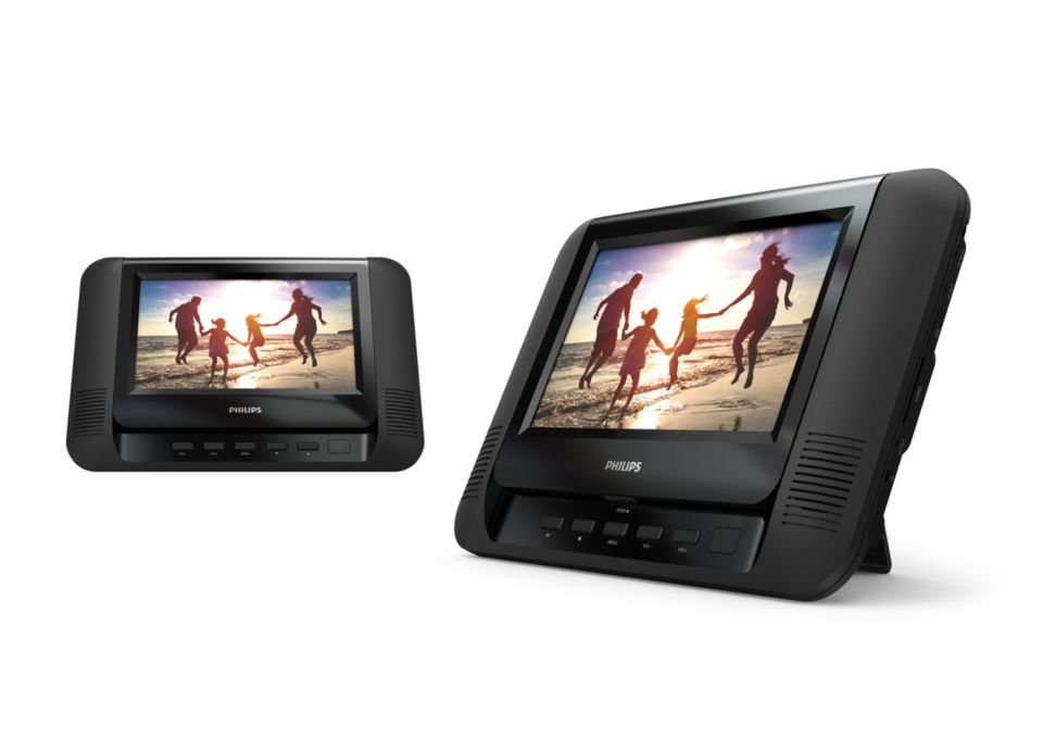 Dual screen portable DVD player TAP4805/05 Philips