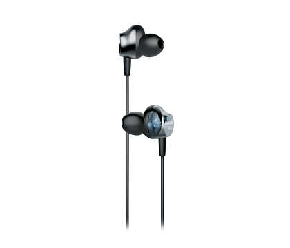 Hi-Res Audio wireless in-ear headphones, TAPN505BK/00 | Philips