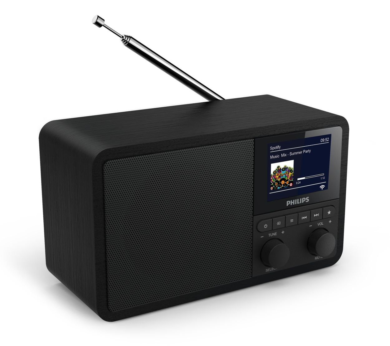 Philips Webradio Dab & PR802, 12 Radio-Réveil Da…