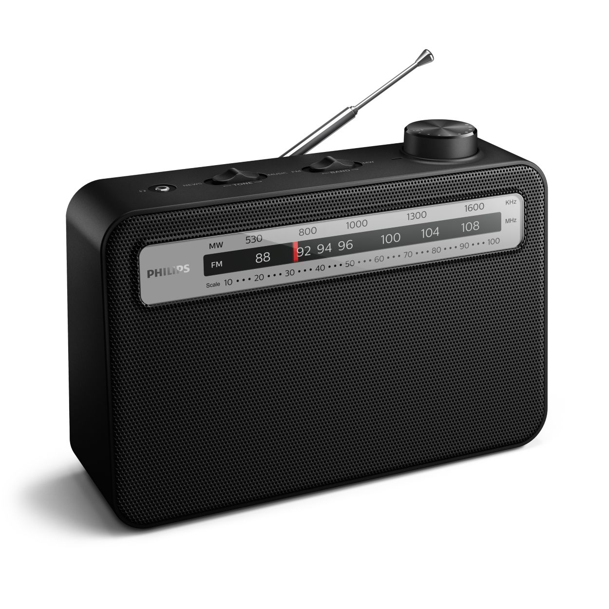 Retekess TR604 Radio Portable FM, Poste Radio Pile et Secteur