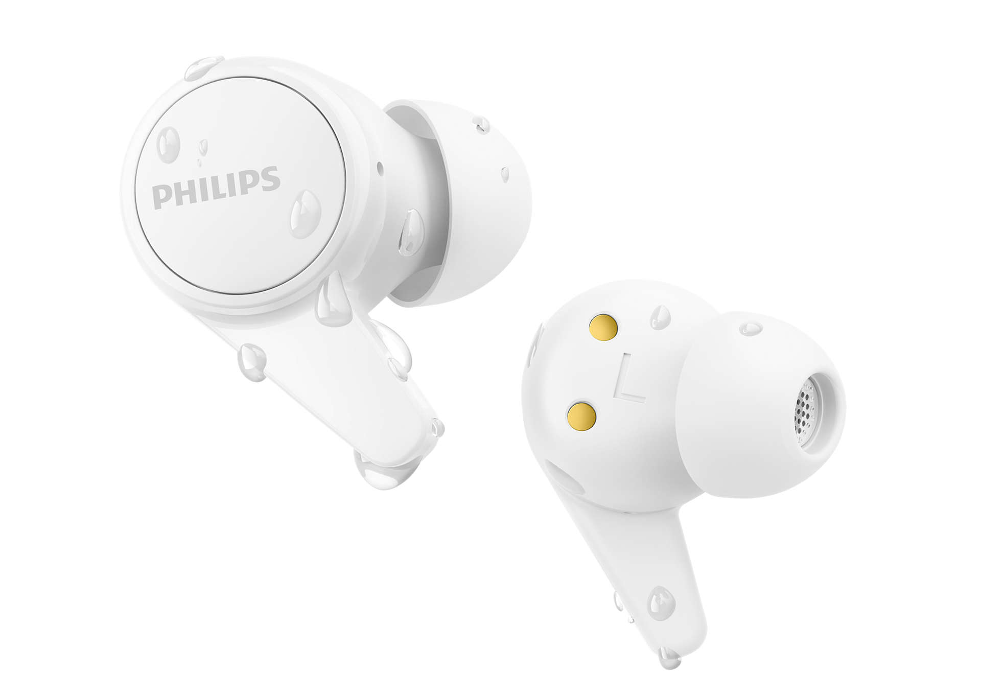 NEW Philips 1000 Series True Wireless Bluetooth 5.2 Earbuds White TAT1207WT  | eBay