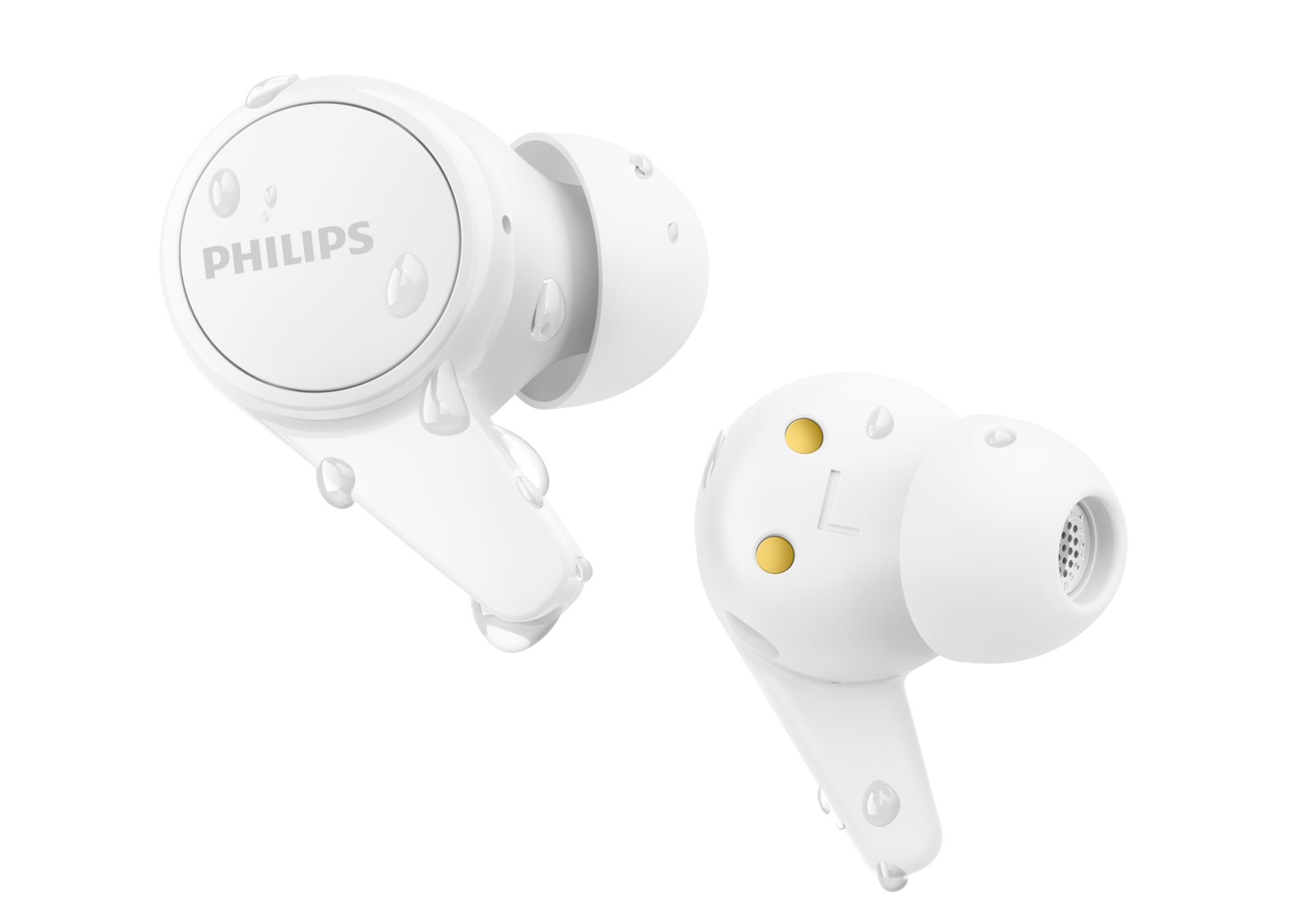 White Bluetooth Philips | NEW 5.2 1000 Earbuds Wireless Series TAT1207WT True eBay