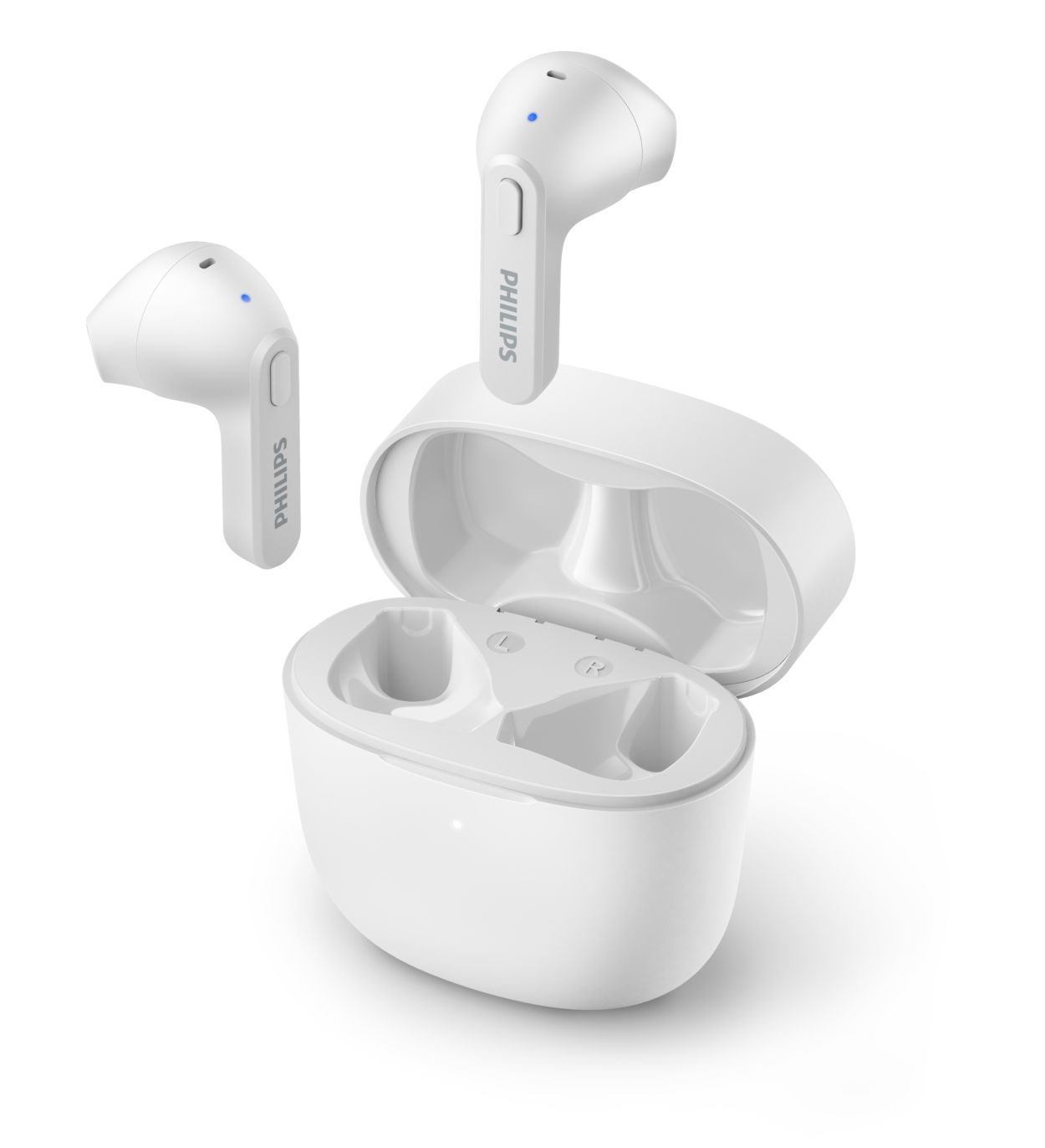 Philips TAT2236WT - Auriculares inalámbricos con micro - auriculares de oído - Bluetooth - blanco - TAT2236WT