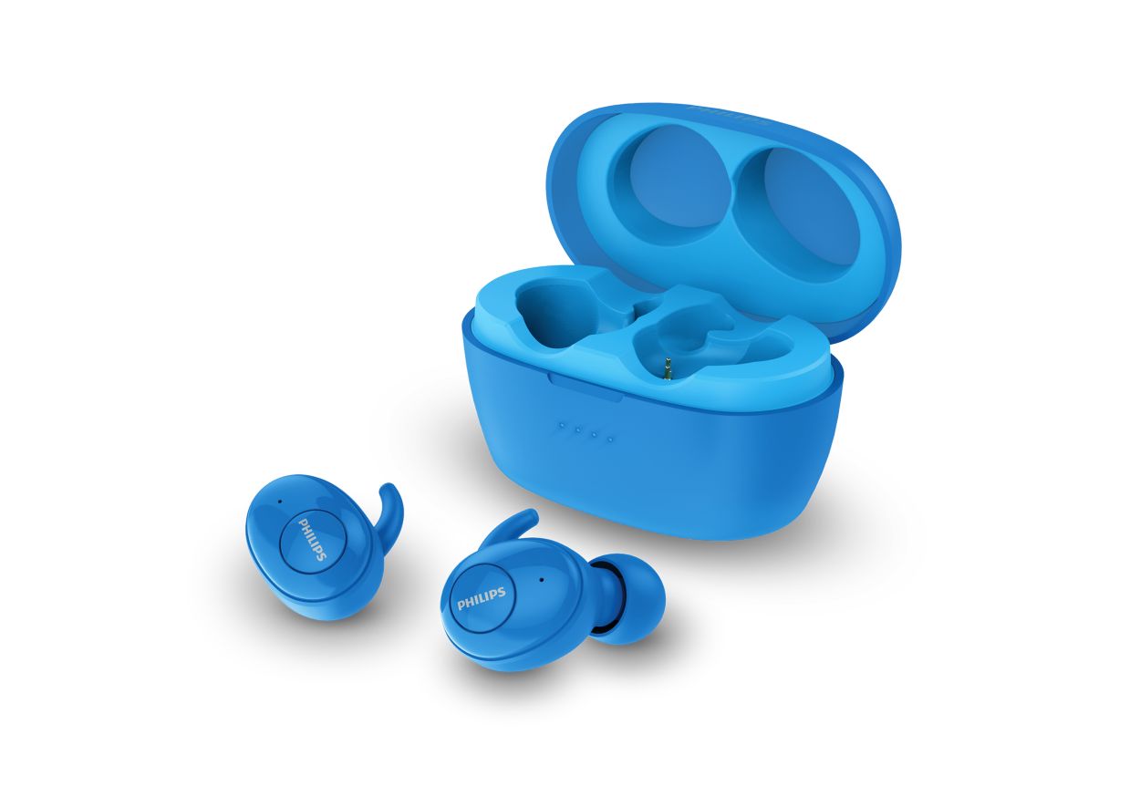 Wireless best sale earbuds blue