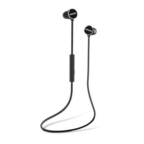 TAUN102BK/00  Wireless headphones with mic