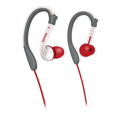 TCH300/10 ActionFit Sport-hoofdtelefoon met oorhaakjes