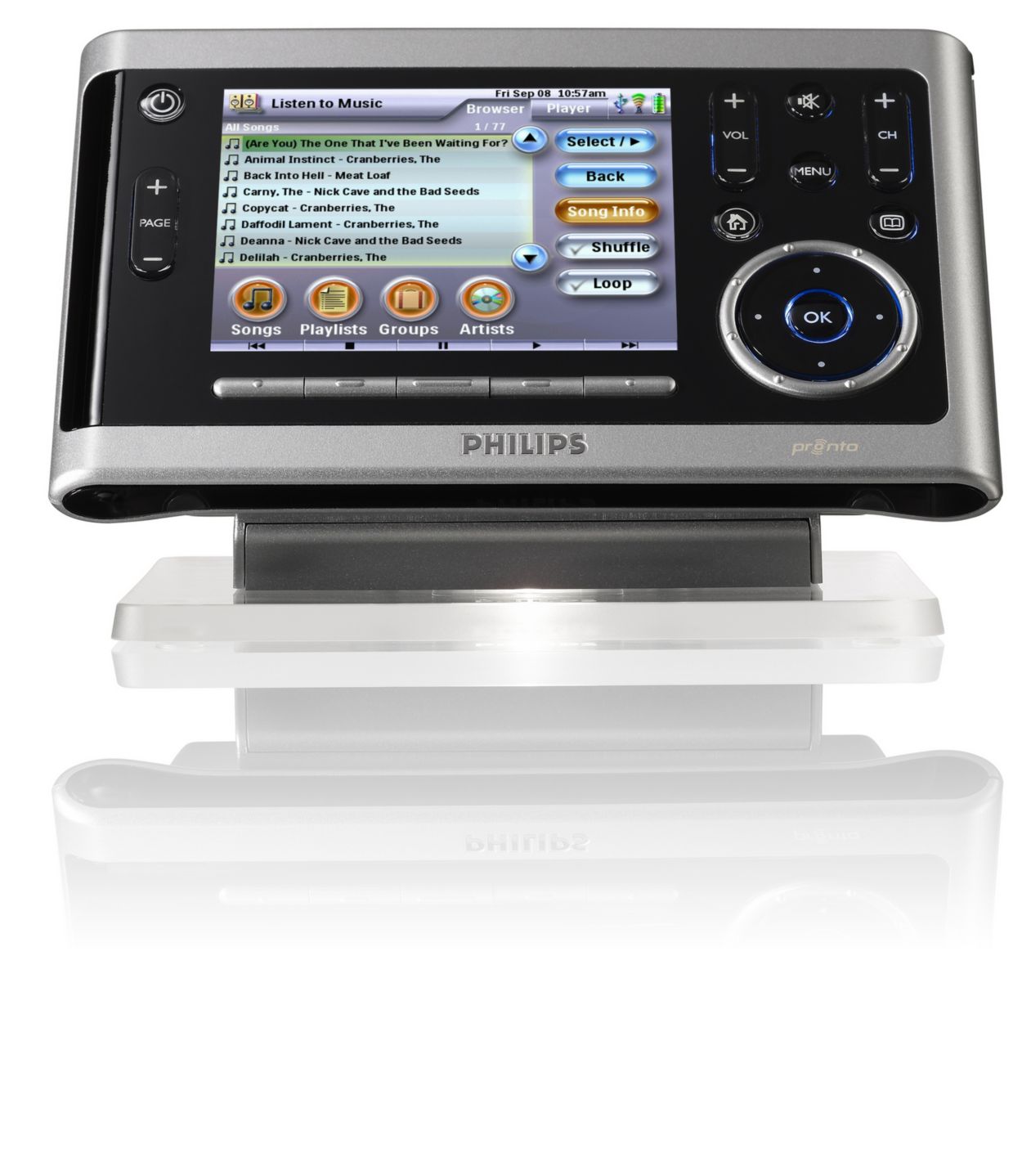 Pronto Home Control Panel TSU9600/79 Philips