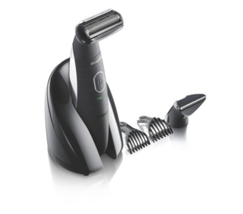 Philips OneBlade Pro QP6551/15 Face & Body Trimmer, Dark Grey - Worldshop