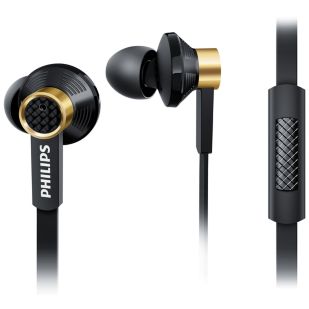 In ear headphones with mic
