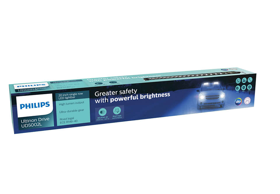 Powerful brightness for a safer drive
