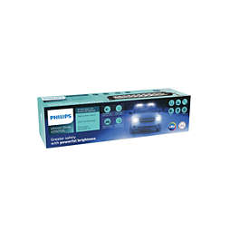 Ultinon Drive 5050L 10-tums LED-ljusramp med dubbla rader