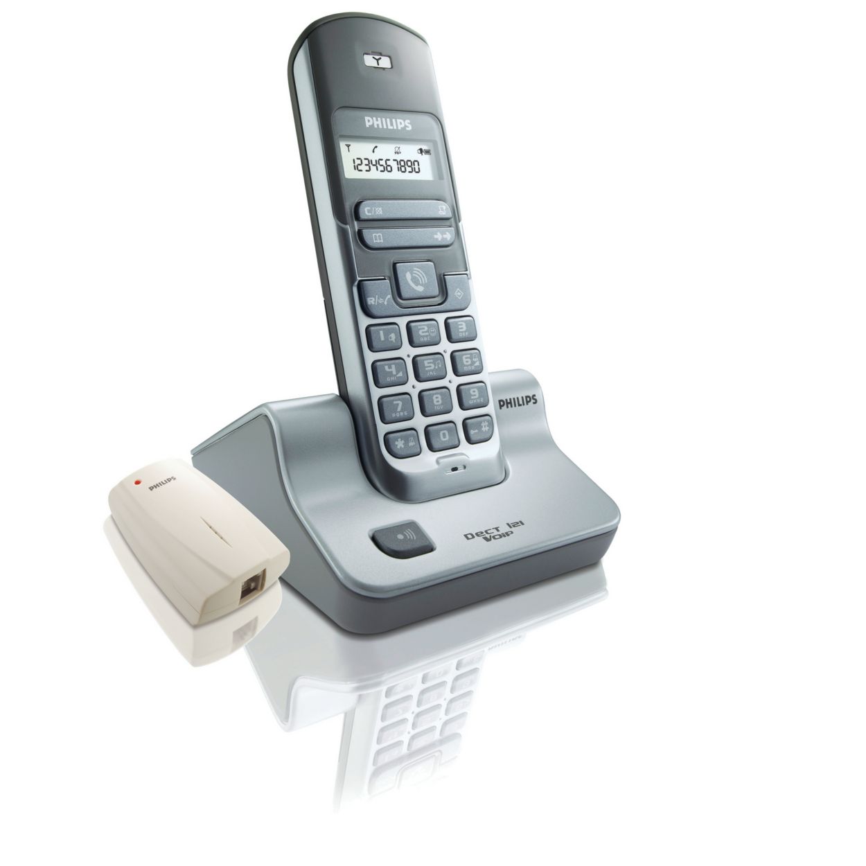 hjemme fangst Skjult USB-adapter til telefon og internet VOIP1211S/01 | Philips