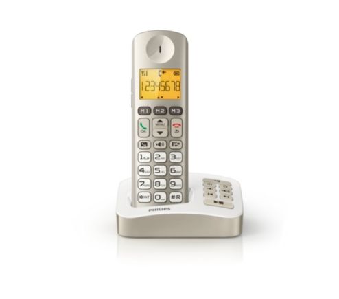Telephone fixe design avec repondeur