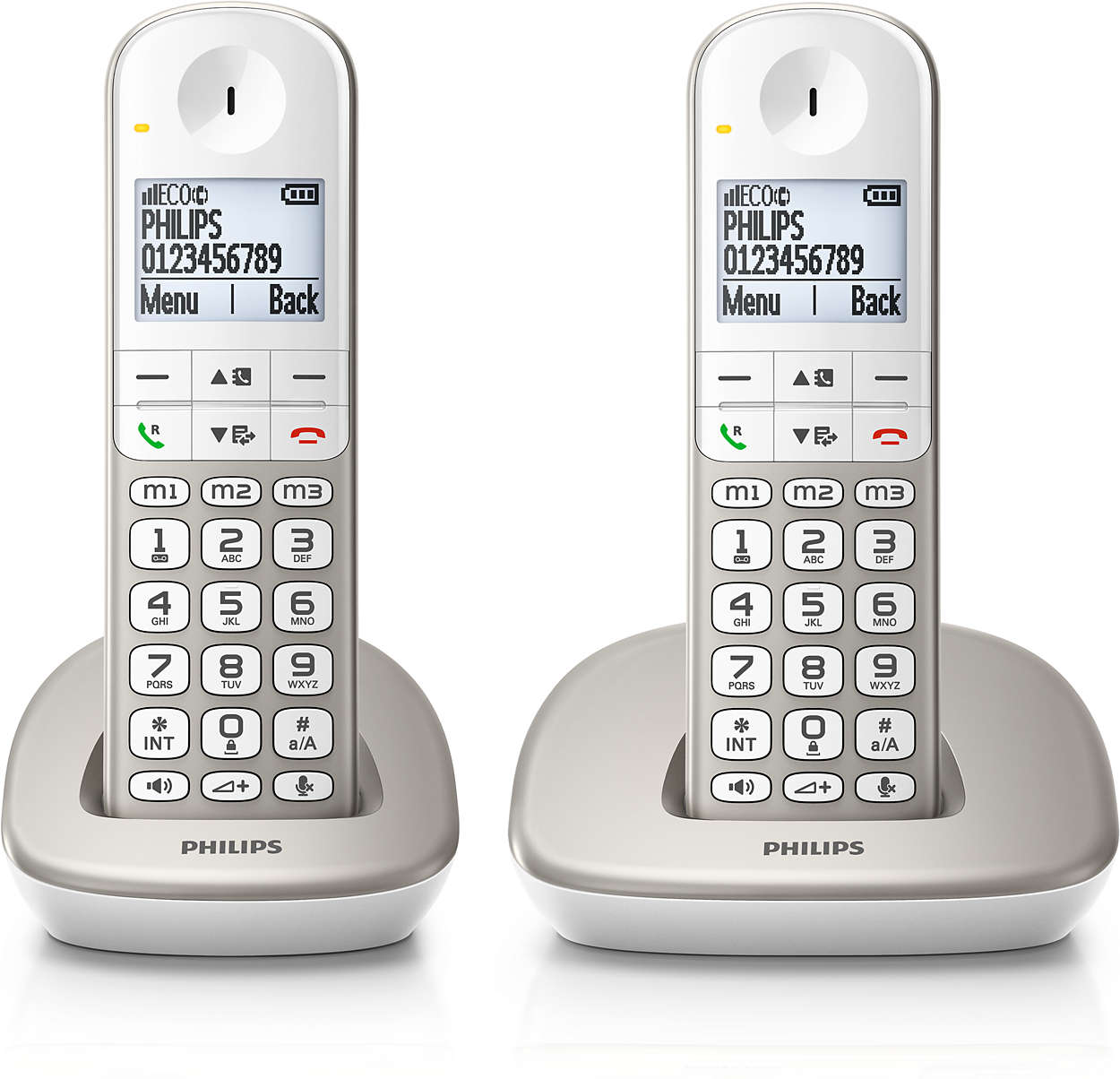 Téléphone fixe sans fil XL4902S/FR Philips