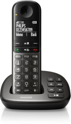 Philips Téléphone Fixe sans Fil avec répondeur XL4951S/38 