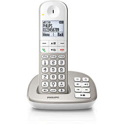 Téléphone fixe sans fil avec répondeur