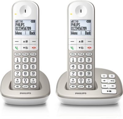 Téléphone fixe sans fil avec répondeur XL4952S/38