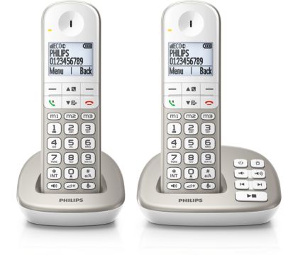 Téléphone fixe sans fil avec répondeur XL4952S/FR