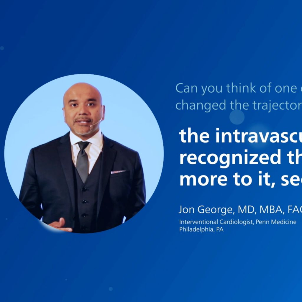 Jon George, MD, MBA Venous IVUS testimonial