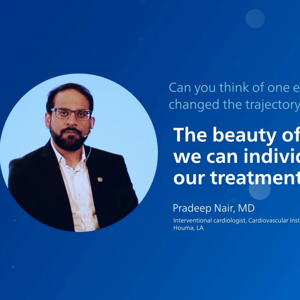 Pradeep Nair, MD Peripheral IVUS testimonial