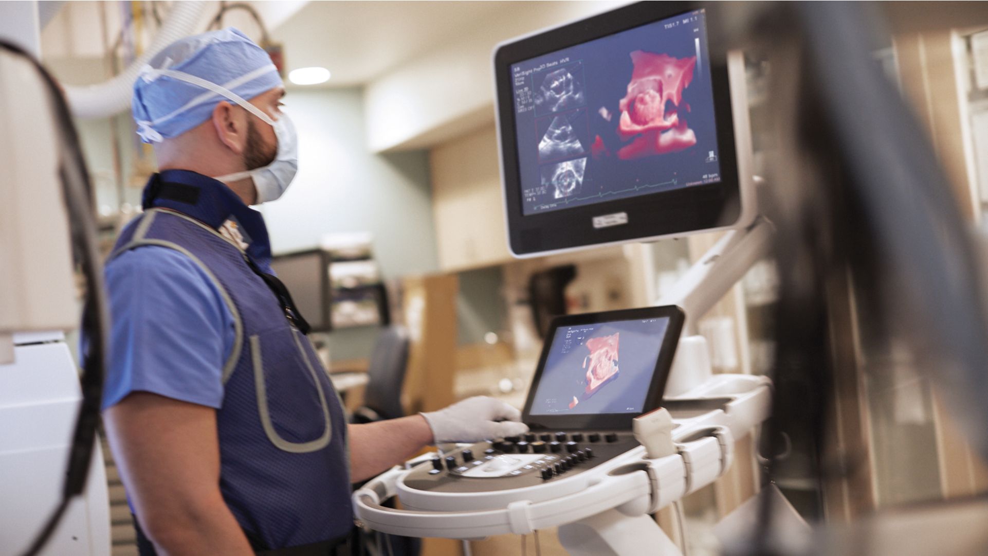  VeriSight Pro 3D ICE on EPIQ Ultrasound System in Cath Lab during LAAO procedure