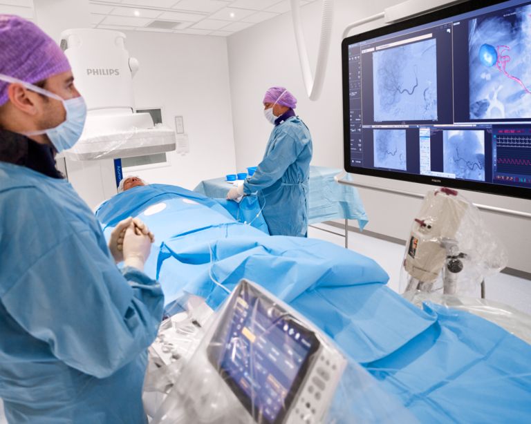 Azurion and EmboGuide for tumor embolization procedures