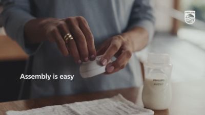 How to assemble the Philips Avent Natural Response bottle