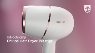 Personalized hair drying with SenseIQ technology