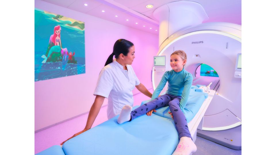 Philips Ambient Experience for MRI with Disney stories and characters