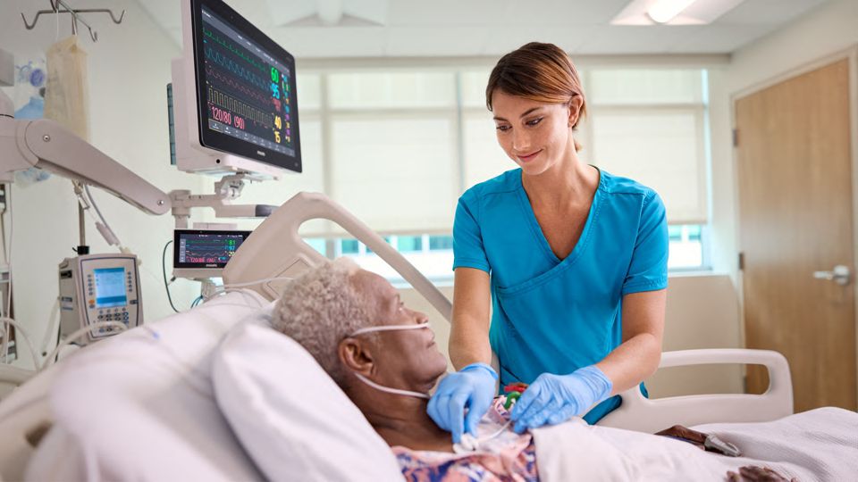 Philips IntelliVue bedside and transport monitors