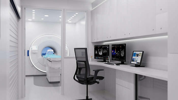 Philips MR Mobile connected to Philips’ Radiology Operations Command Center (ROCC)