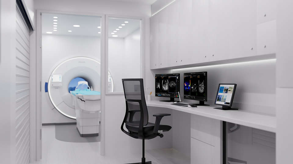 Philips MR Mobile connected to Philips’ Radiology Operations Command Center (ROCC)