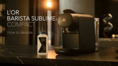 Support movie that explains how to descale the LOR Barista Sublime coffee machine for first time use How to descale 138 16x9 en US