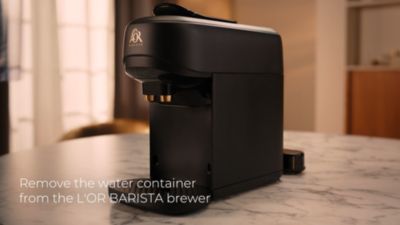 Support movie that explains how to descale the LOR BARISTA Absolu coffee machine