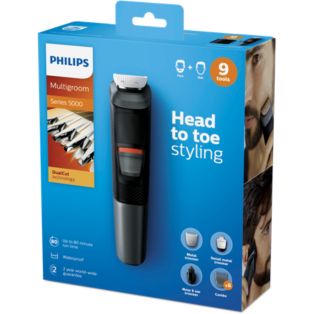 Multigroom series 5000 9-in-1, Face and Hair