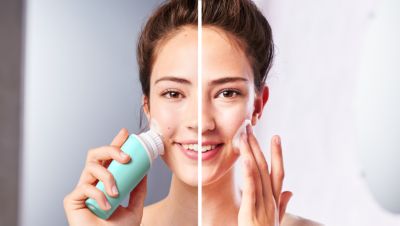比双手获得 6 倍的更佳清洁效果*。只需 1 分钟搞定！