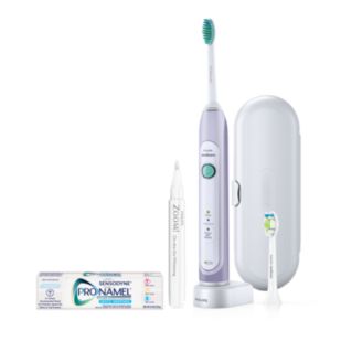 HealthyWhite Sonic electric toothbrush