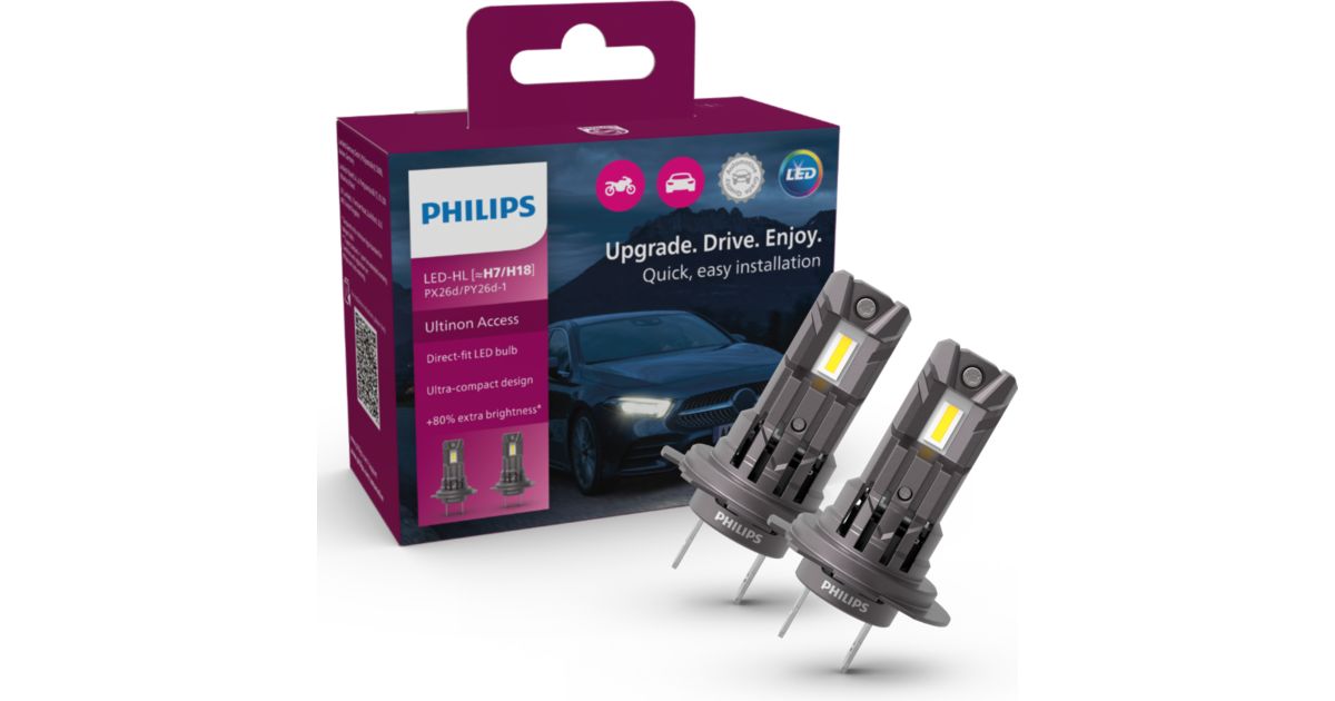Ultinon Access Car headlights bulb LUM11972U2500CX/10 | Philips
