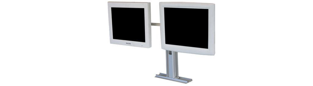 Philips Dual Remote Flat Screen Display: Countertop Mounting Kit