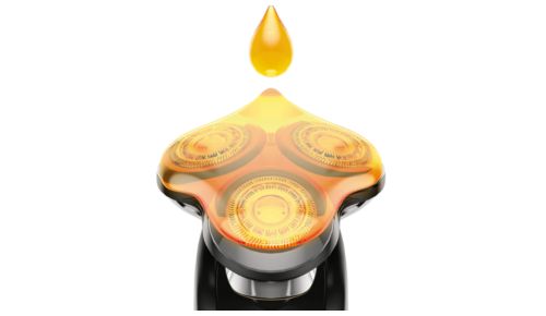 La lubricación activa reduce la fricción y el desgaste de las cuchillas