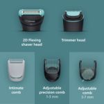 Complete, versatile body and intimate grooming