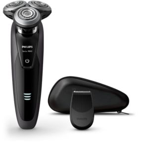 Shaver series 9000 Afeitadora eléctrica Seco y Mojado reacondicionada