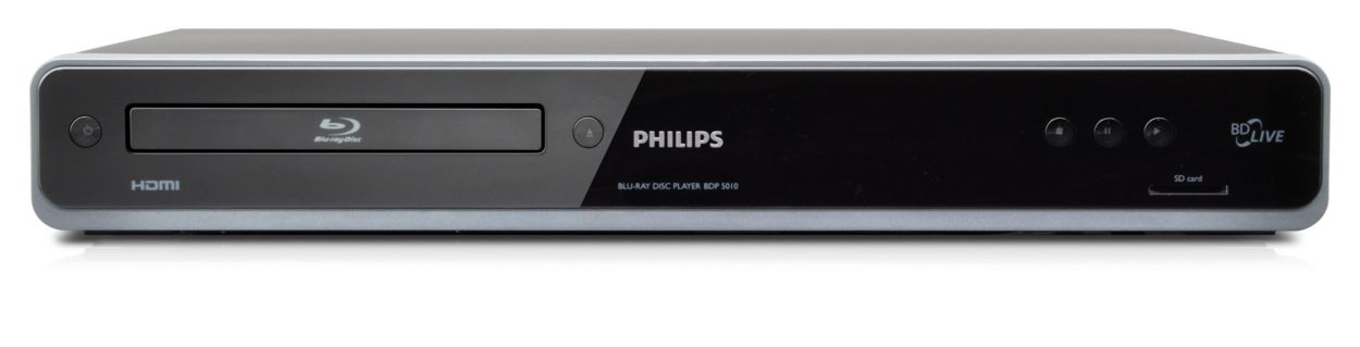 Enjoy high definition with Blu-ray Disc playback