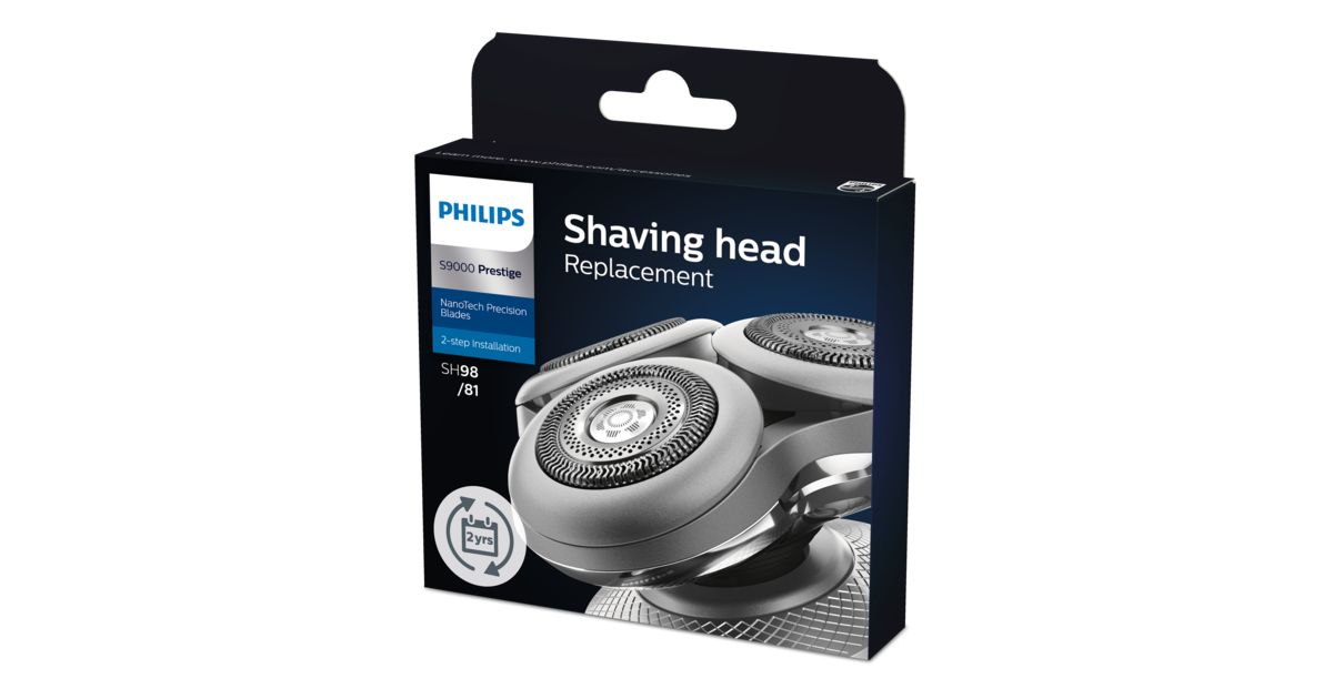 Shaver S9000 Prestige 交換用シェービングヘッド SH98/81 | Philips