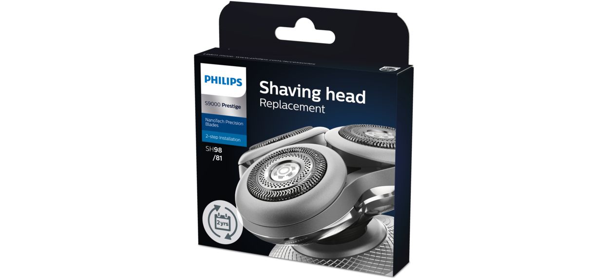 Shaver S9000 Prestige 交換用シェービングヘッド SH98/81 | Philips