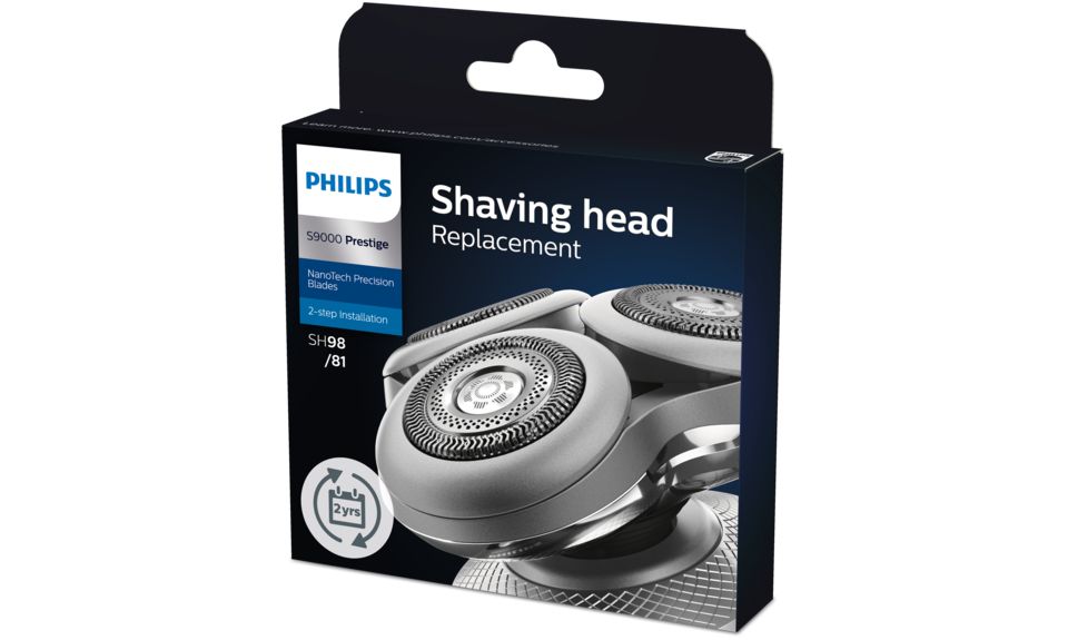 Shaver S9000 Prestige 交換用シェービングヘッド SH98/81 | Philips