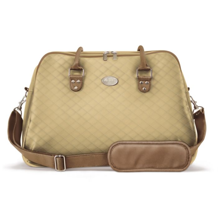 Stylish, elegant weekender bag